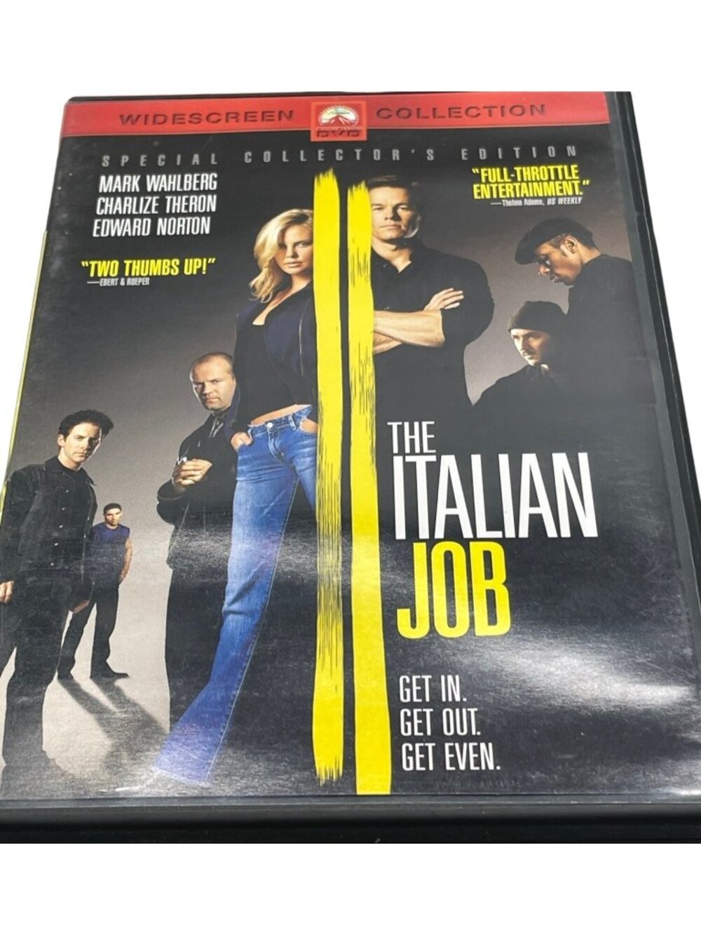 The Italian Job DVD Widescreen 2003 English 110 Minutes PG-13 Paramount READ